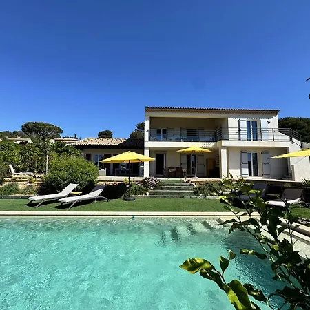 Villa De Luxe Renovee Avec Piscine, 4 Chambres, A 5 Minutes De La - Fr-1-726-25 La Croix-Valmer